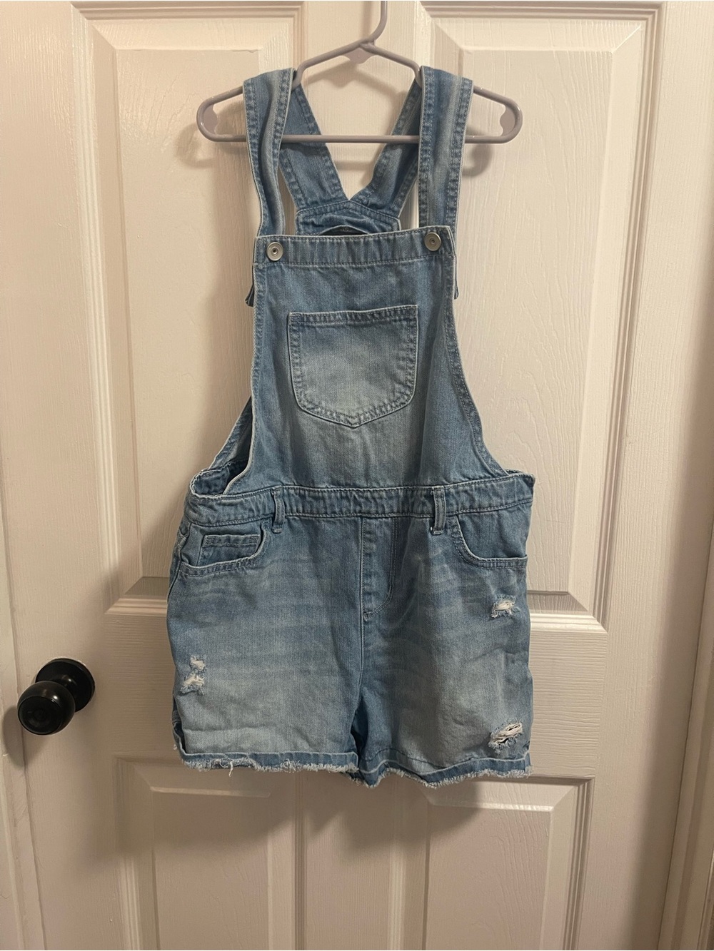 The Children's Place Light Blue Denim Overalls